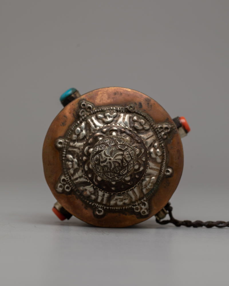 Tibetan Buddhist Hand Prayer Wheel | Carry Devotion Wherever You Go