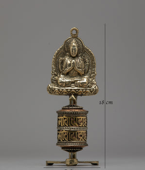 Buddhist Rituals Prayer Wheel | Perfect for Enhancing Your Meditation and Ritual Practices