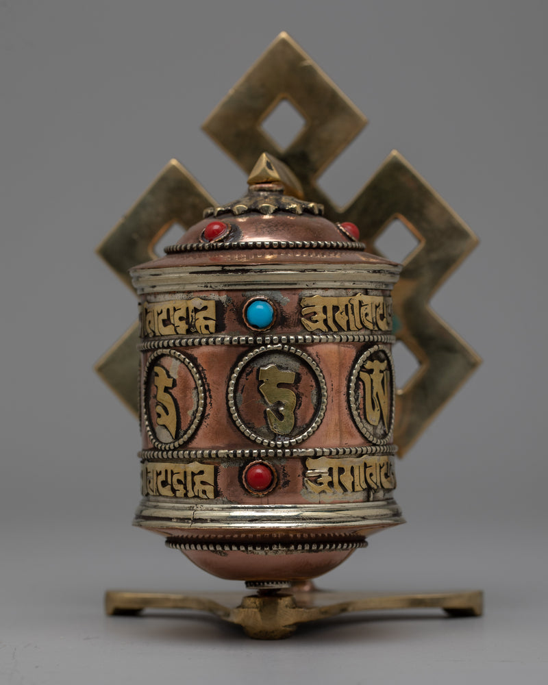 Himalayan Prayer Wheel | Tibetan Mantra Crafted