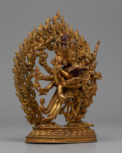 Heruka Chakrasamvara Statue | Embodiment of Enlightened Energy and Spiritual Mastery