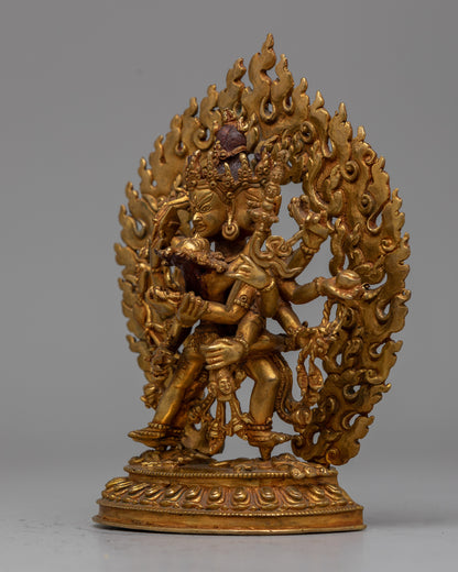 Heruka Chakrasamvara Statue | Embodiment of Enlightened Energy and Spiritual Mastery