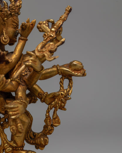 Heruka Chakrasamvara Statue | Embodiment of Enlightened Energy and Spiritual Mastery