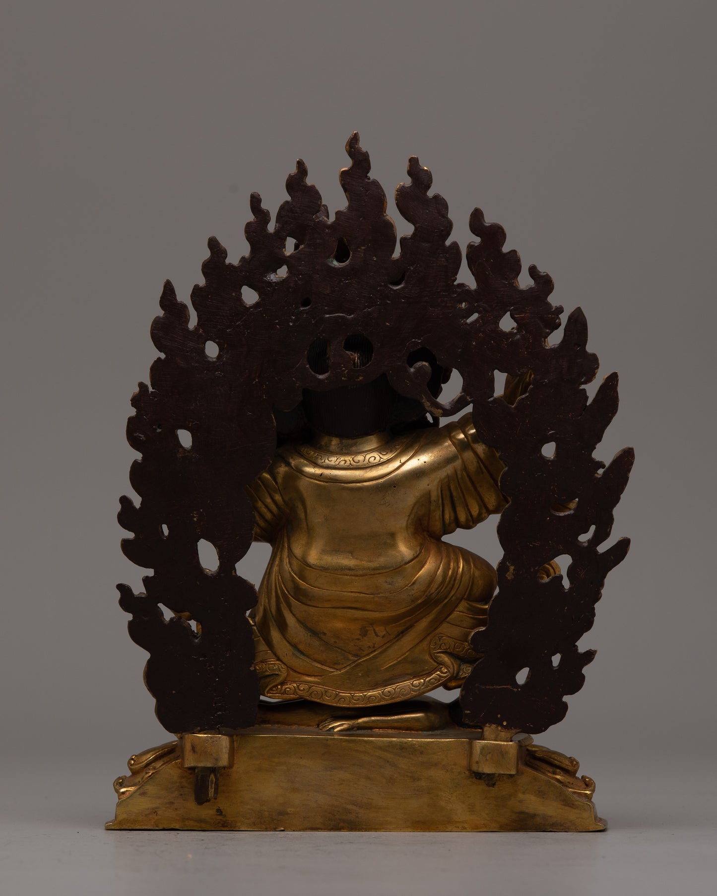 Wrathful Deity Bernagchen Mahakala Statue | Symbol of Fearlessness and Spiritual Protection