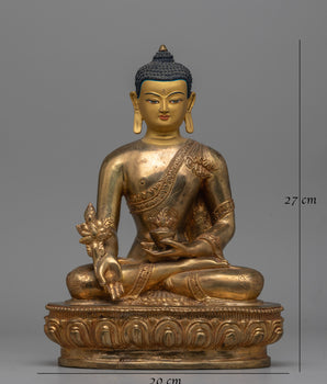 Medicine Buddah Statue | Symbol of Healing, Compassion, and Spiritual Well-being