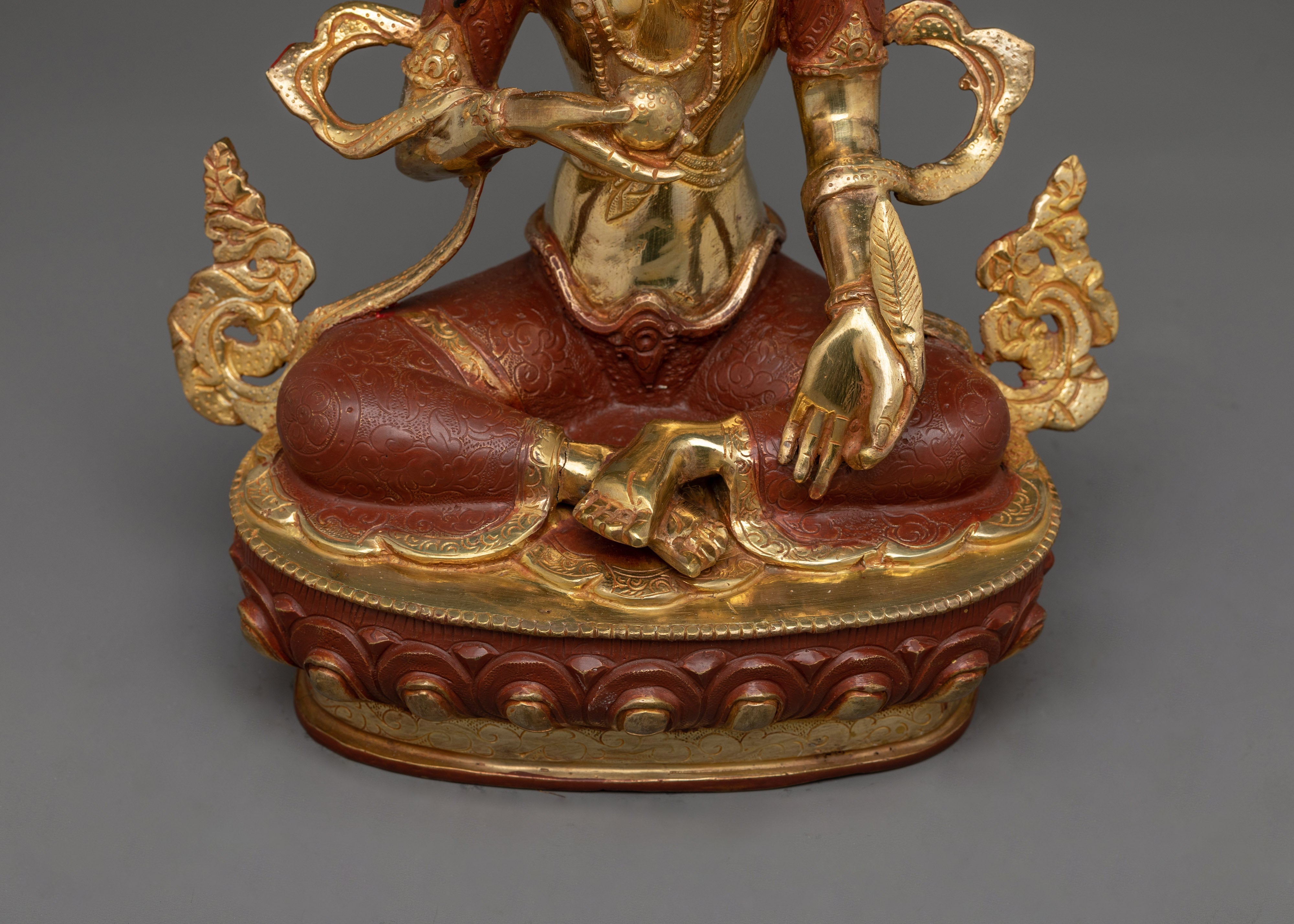 Traditional Sculpture of Ksitigarbha  | The Divine Feminine of Wisdom