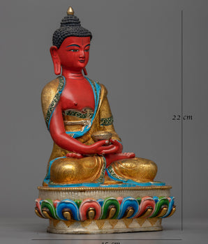 red amitabha-buddha