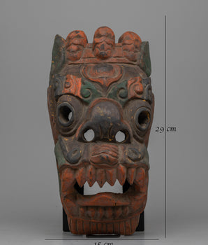 Fierce Deity Mask Face | Unleashing the Power and Majesty of Ancient Divinity