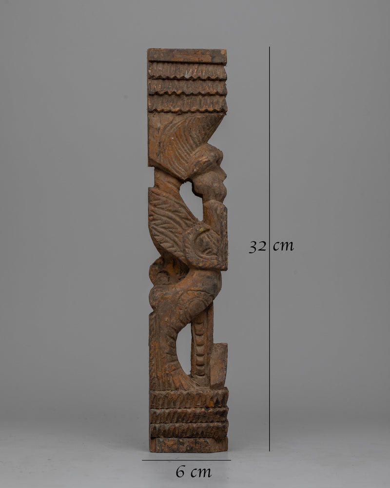 Newari Decorative Wood Post | Adding Charm and Character to Your Space