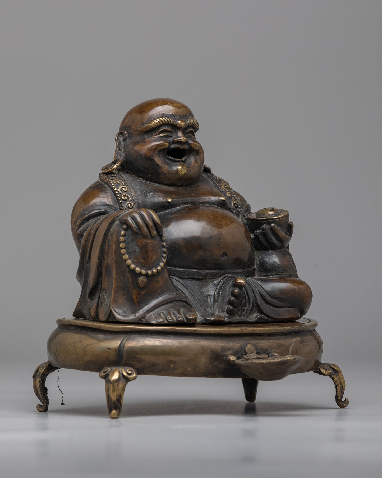 Laughing Buddha Incense Burner | Positive Vibes During Your Meditation or Relaxation Sessions