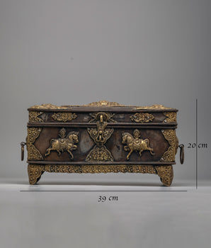Wow Iron Box Treasure | Perfect for Preserving Your Most Precious Treasures in Style