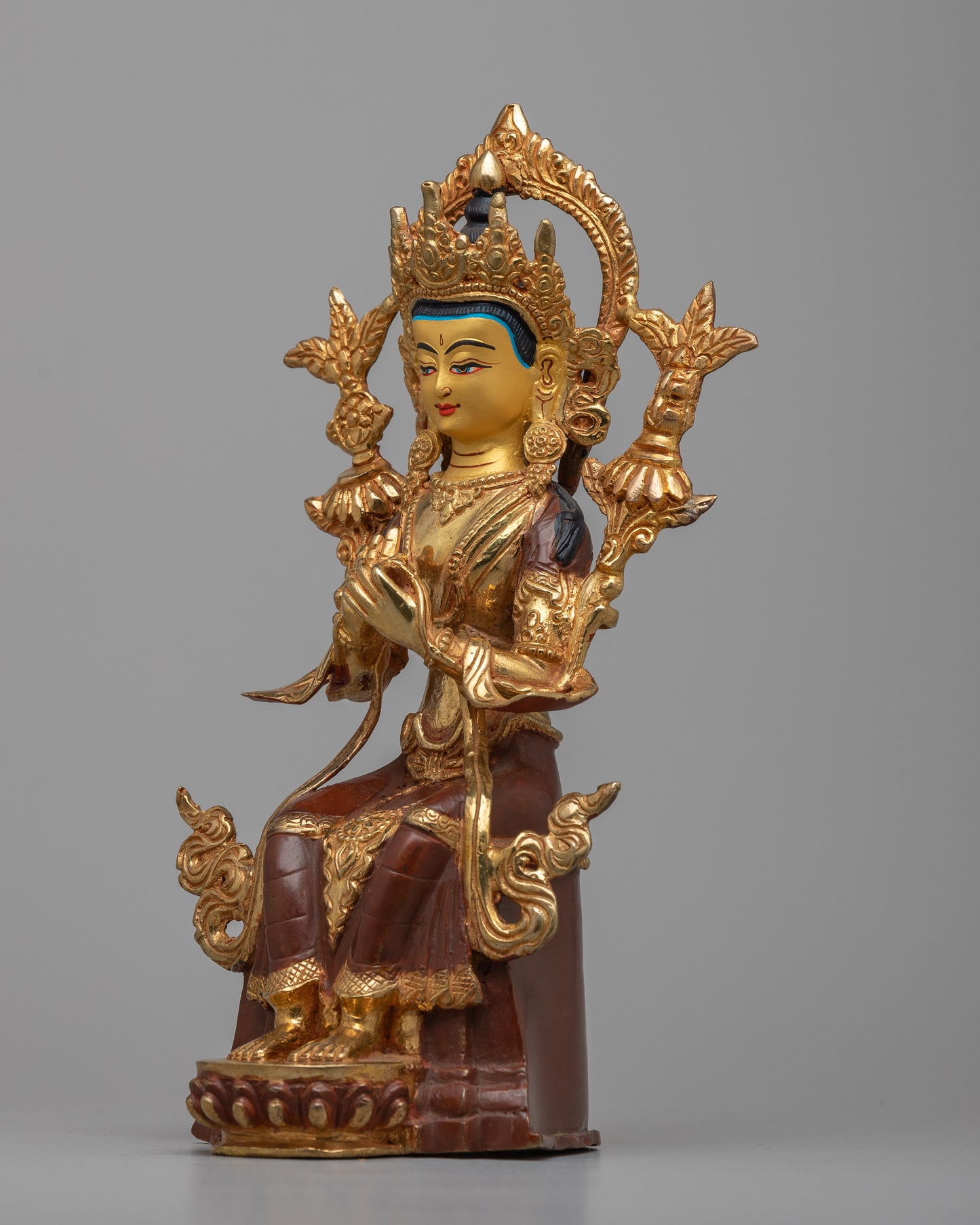 Maitreya Future Buddha Statue | Maitreya Bodhisattva Sculpture Guiding Towards Enlightenment