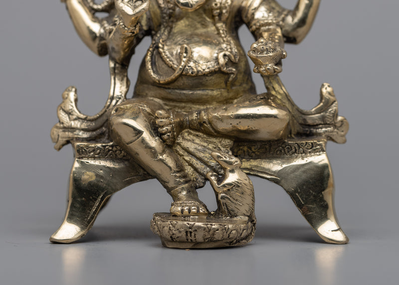 God Ganesh Statue | 15.5cm, Embodiment of Divine Blessings.