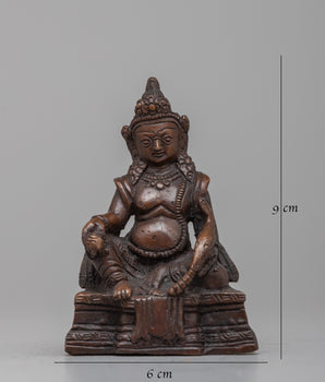 Zambhala Mantra Practice Statue | Radiating Sacred Energy and Blessings