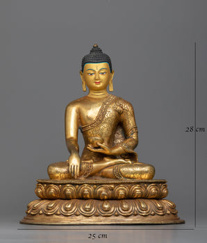 Buddha Shakyamuni Sadhana Statue | Inspire Your Spiritual Sadhana Practice