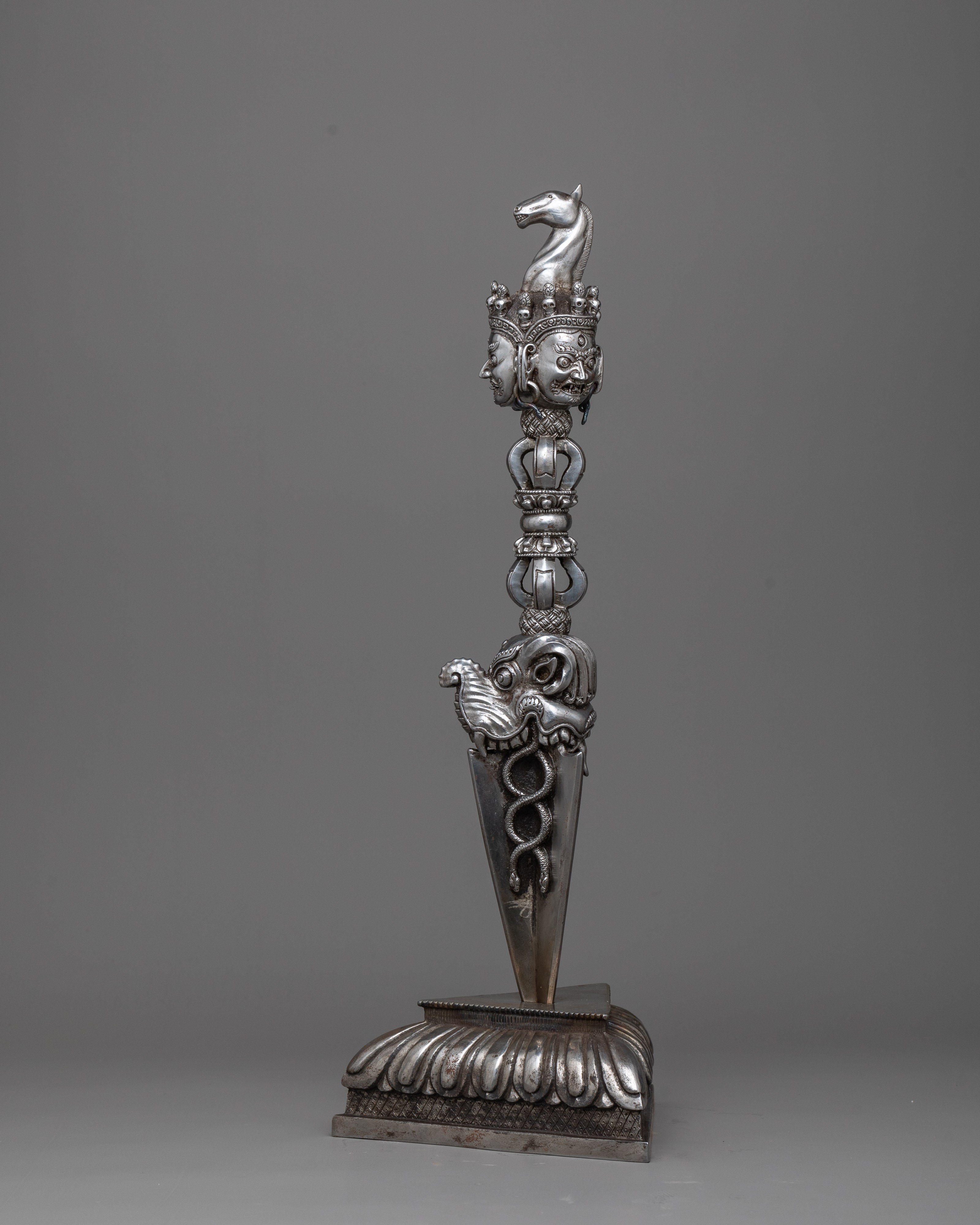 Tibetan Kila Phurba Dagger | Sacred Implement for Spiritual Transformation and Protection