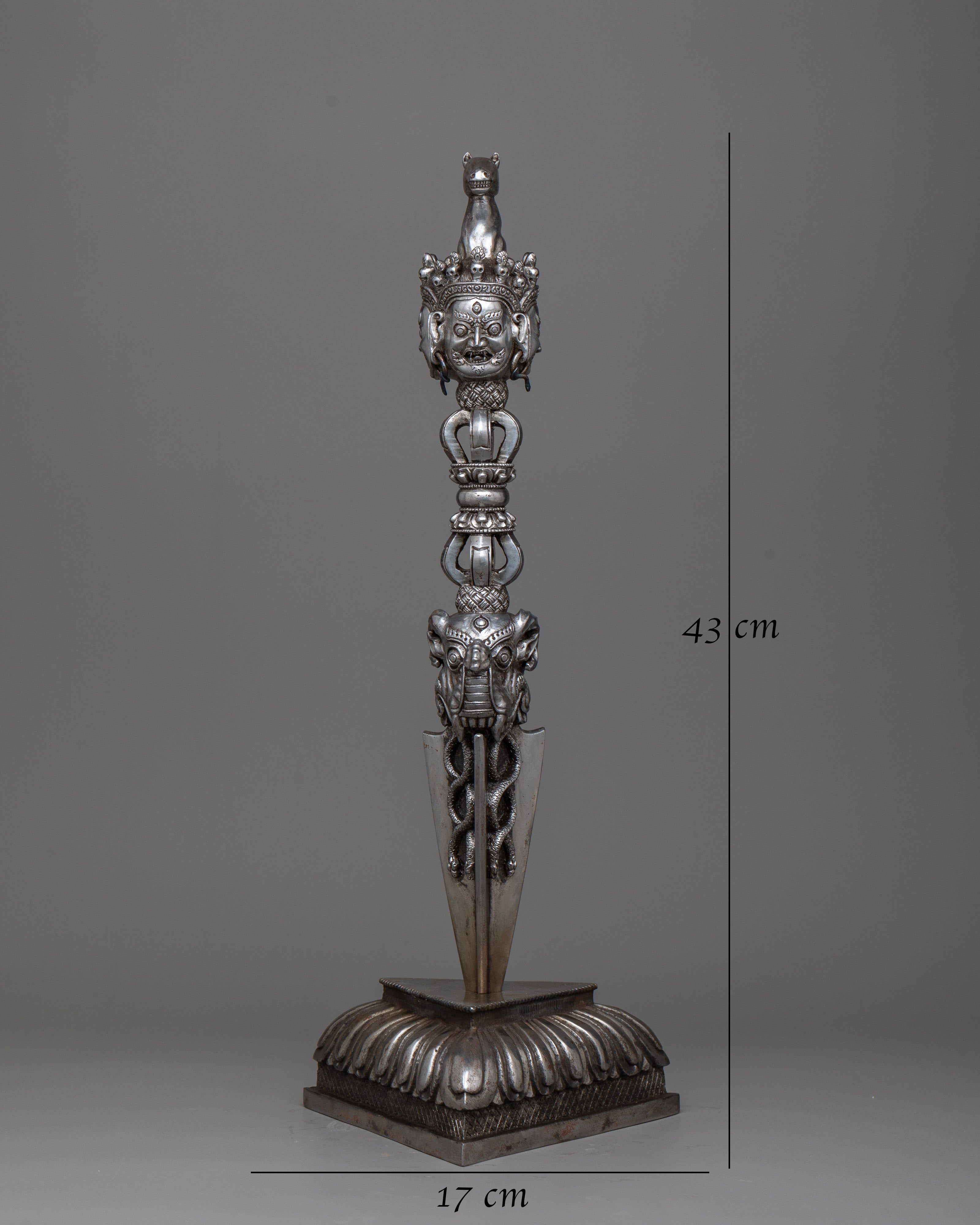 Tibetan Kila Phurba Dagger | Sacred Implement for Spiritual Transformation and Protection