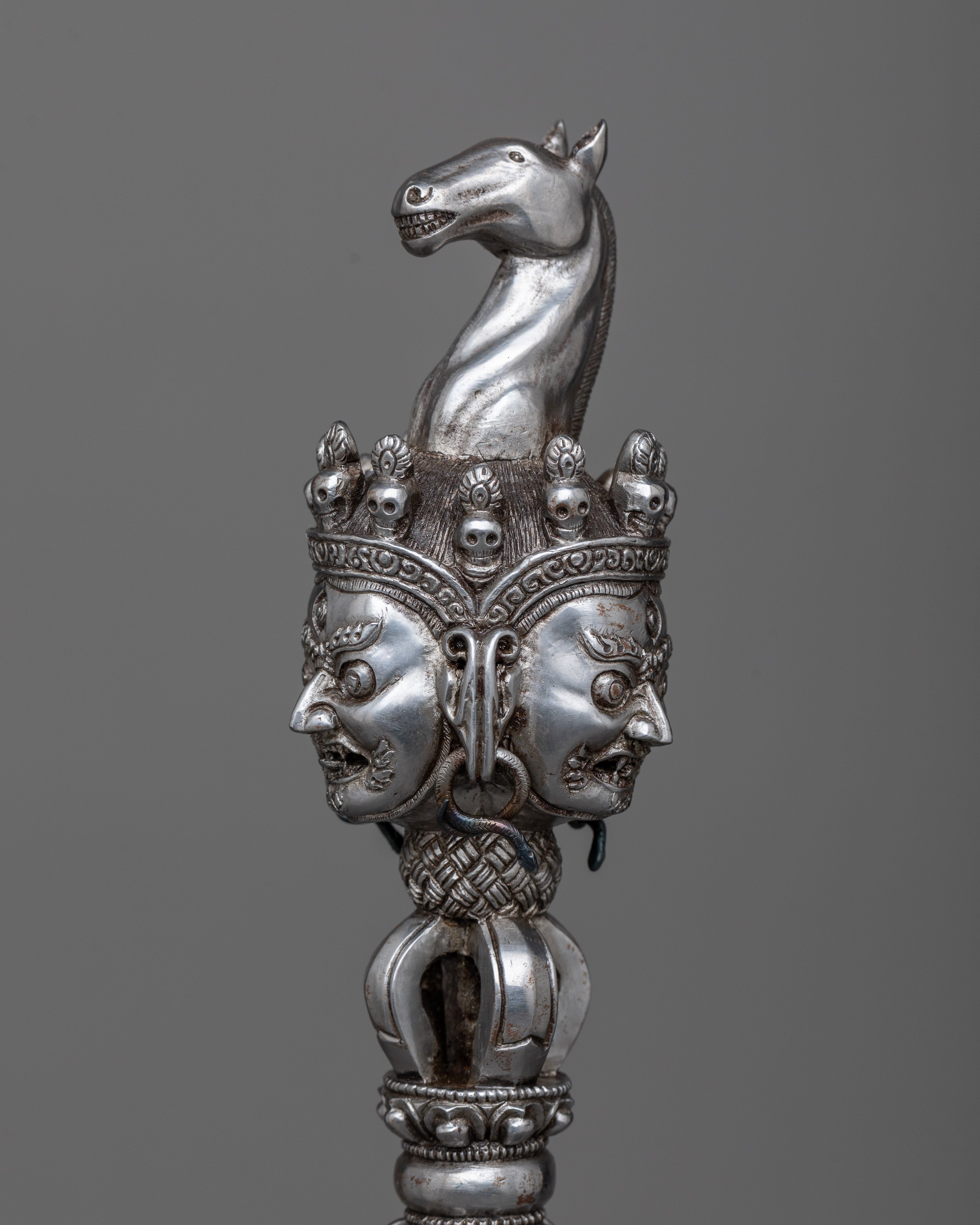 Tibetan Kila Phurba Dagger | Sacred Implement for Spiritual Transformation and Protection