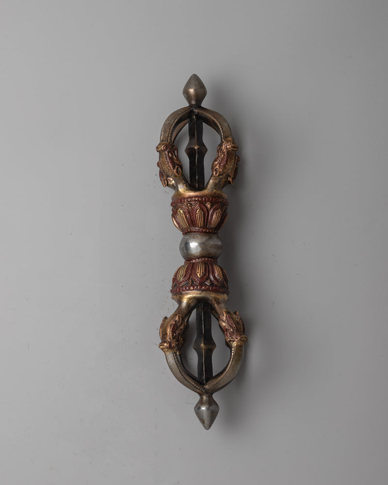 Vajra With Wooden Stand | Spiritual Symbolism Grounded in Natural Beauty