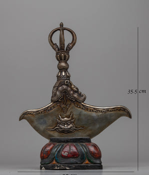 Tibetan Curved Knife |  Symbolizing Spiritual Ferocity and Transformation