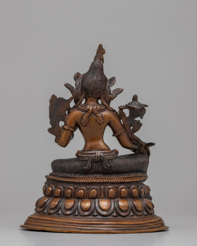 Green Tara Garden Statue | Bringing Serenity and Blessings to Your Outdoor Space