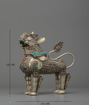 Outdoor Lion Statue Set | Majestic Guardians for Your Outdoor Space