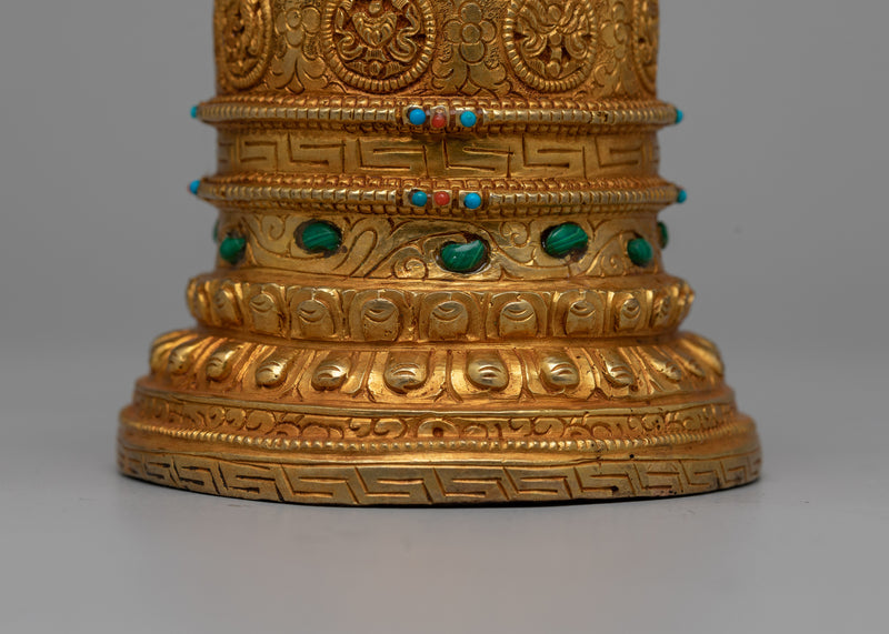 Buddhist Altar Stupa | Sacred Shrine for Spiritual Contemplation and Reverence