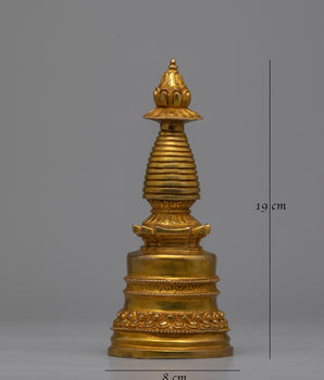 Buddhist Symbol Stupa | Home Decor Infused with Symbolism