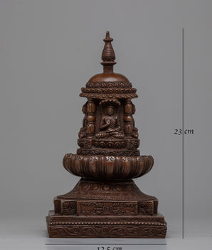 Tibetan Stupa Home | Infusing Your Space with Spiritual Serenity and Divine Blessings