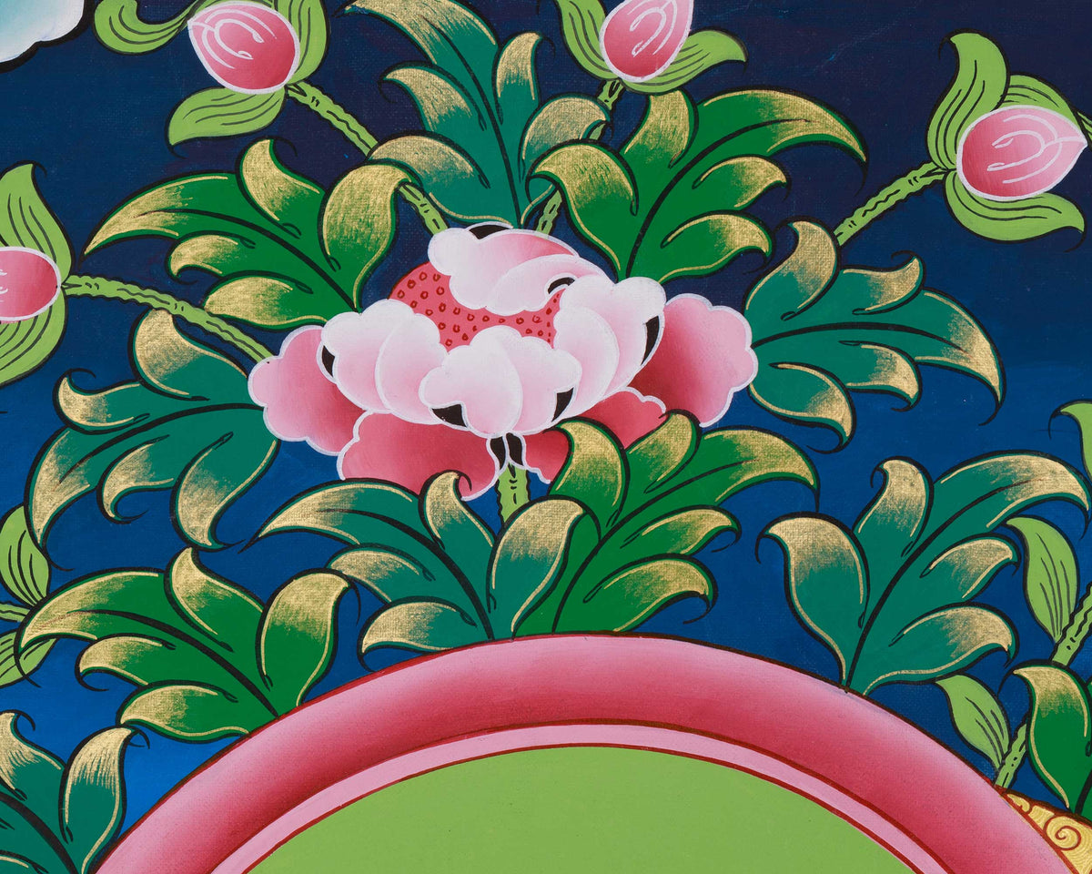 Traditional Thangka of Marichi | Embodiment of Wisdom
