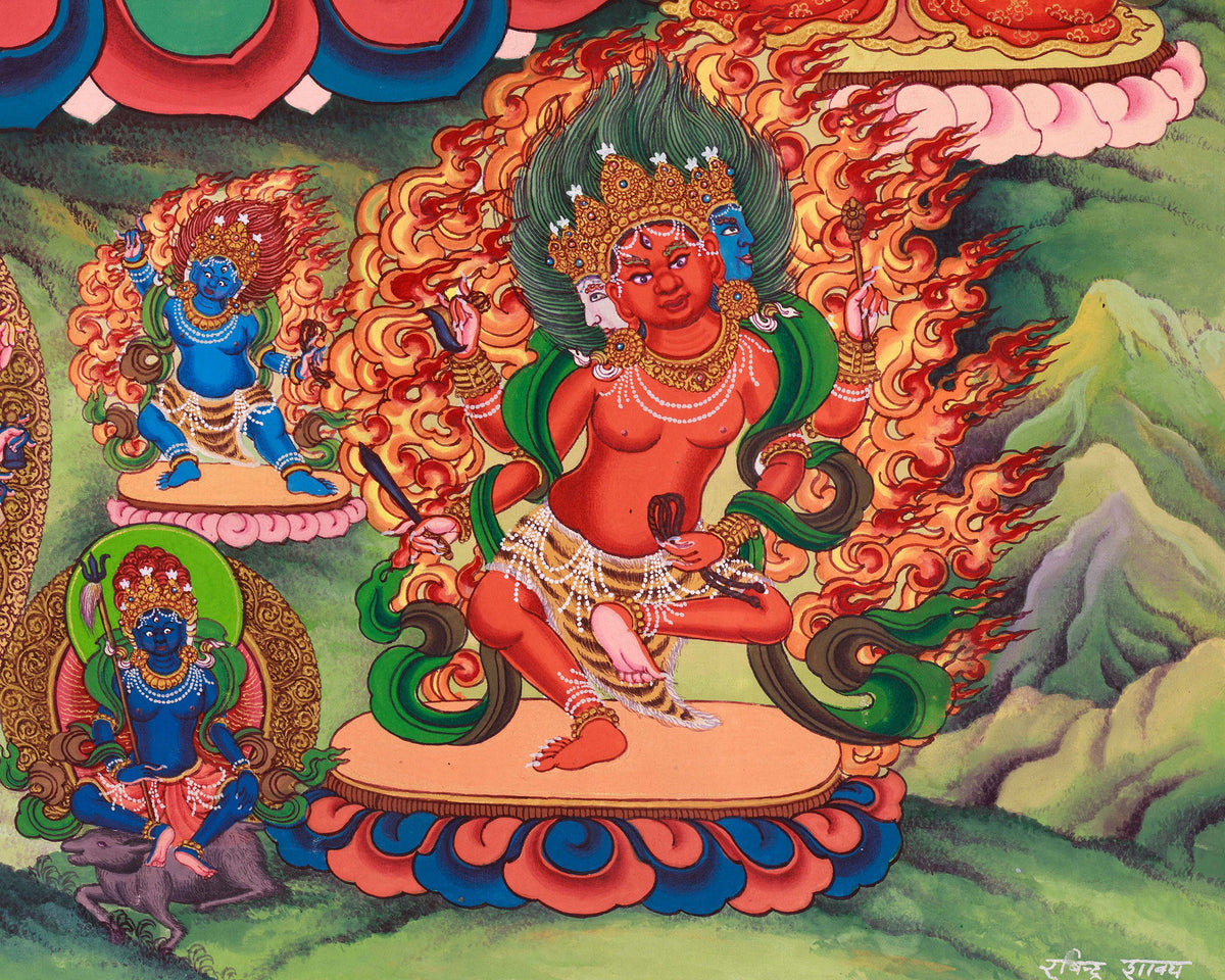 21 Mother Taras | Manifestations of Compassionate Activity