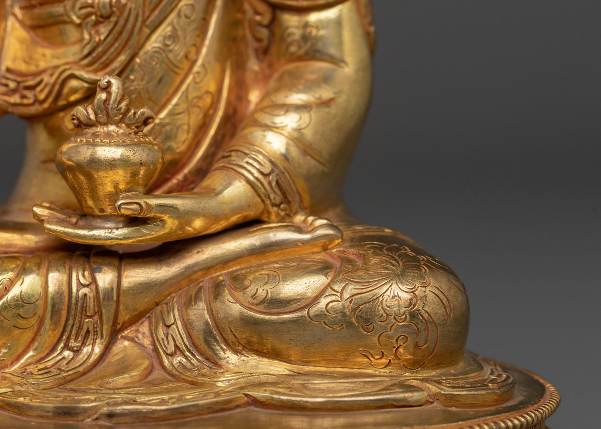 Handcrafted Three Buddha Statue Set | Spiritual Altar Decor