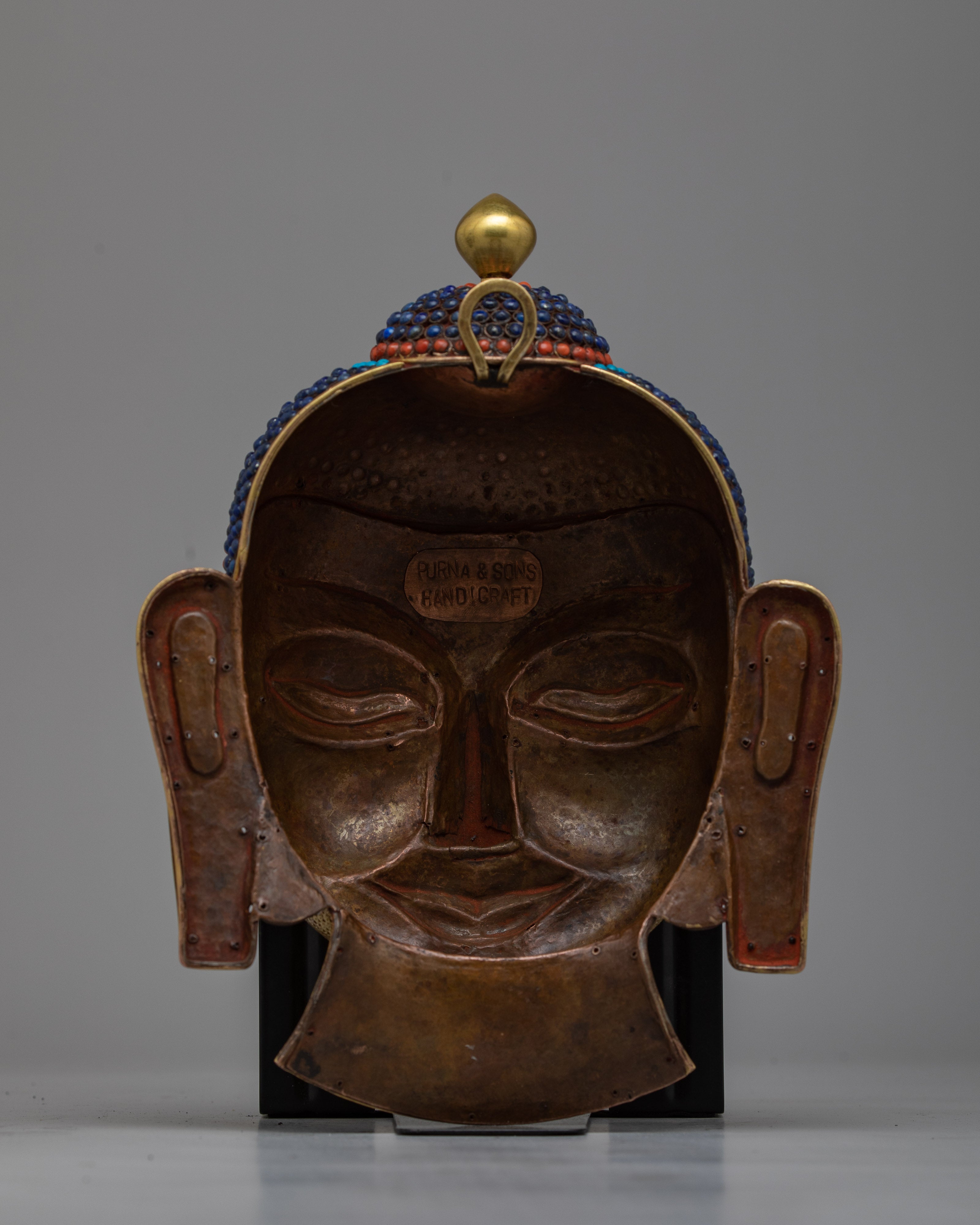 Buddha Mask Wall Hanging |  Infusing Your Space with Serenity and Spiritual Presence