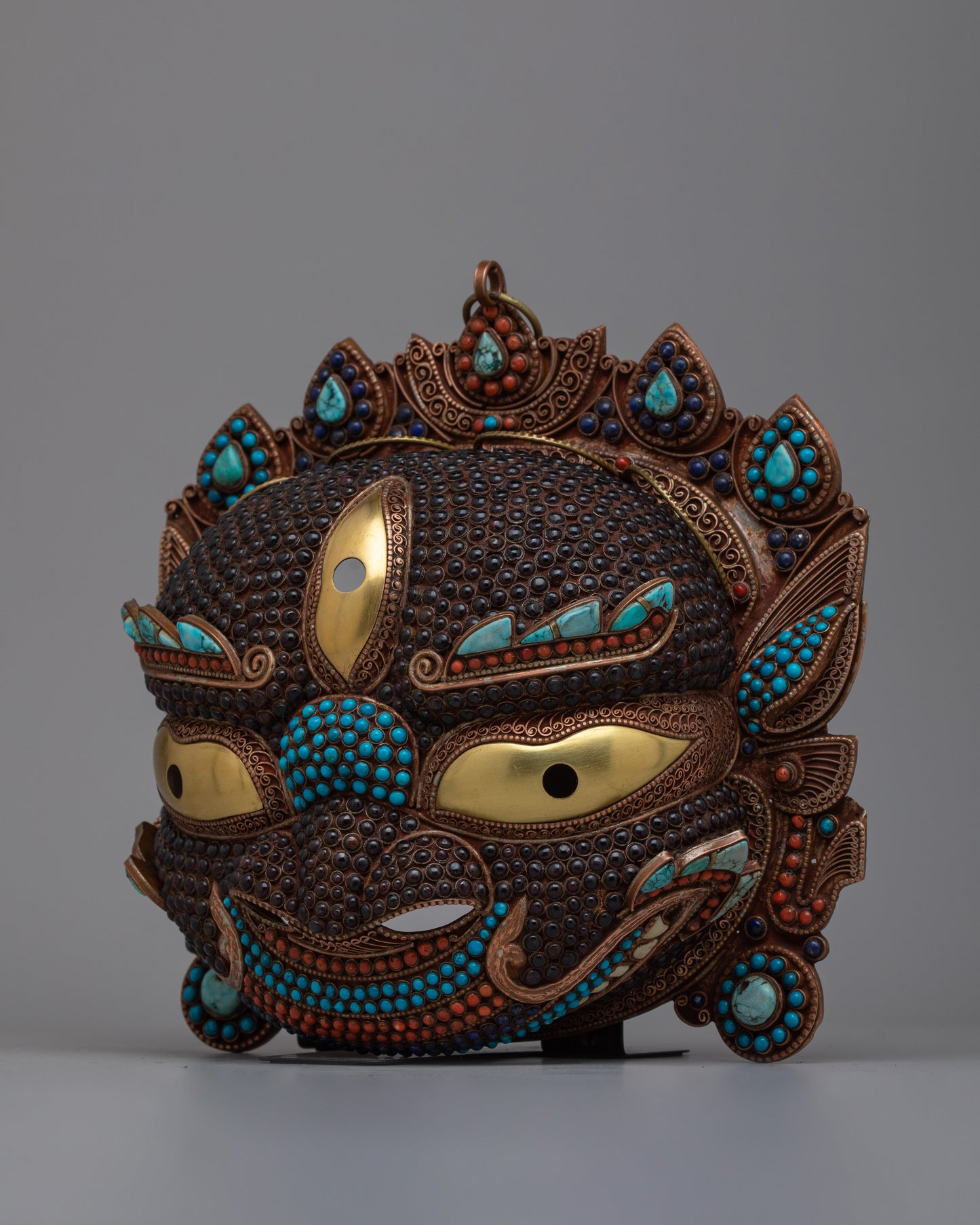 Tibetan Buddhist Mask | A Symbol of Tradition, Ritual, and Spiritual Essence"