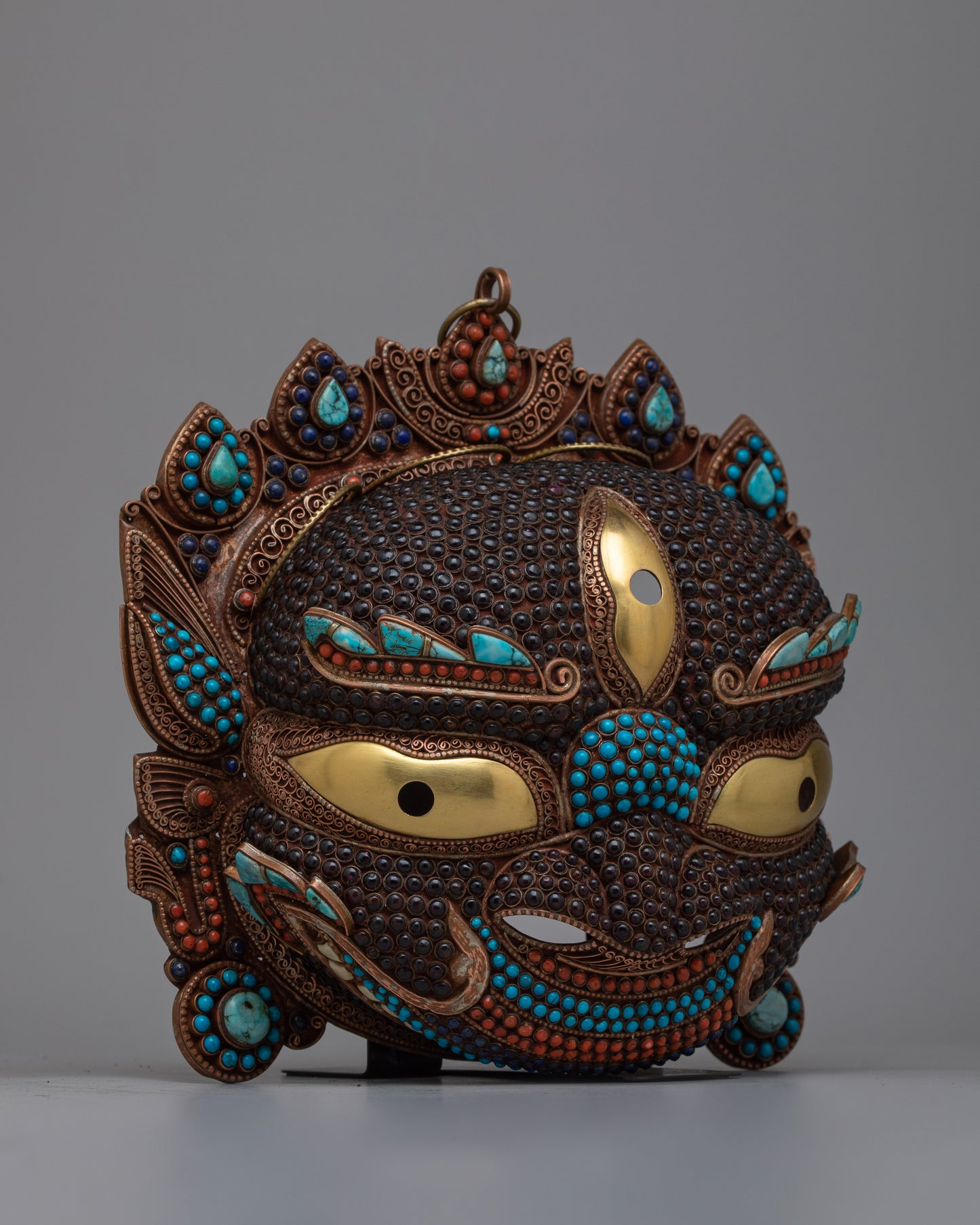 Tibetan Buddhist Mask | A Symbol of Tradition, Ritual, and Spiritual Essence"