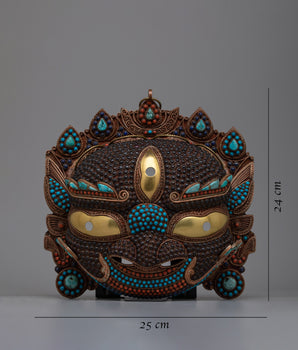 Tibetan Buddhist Mask | A Symbol of Tradition, Ritual, and Spiritual Essence"