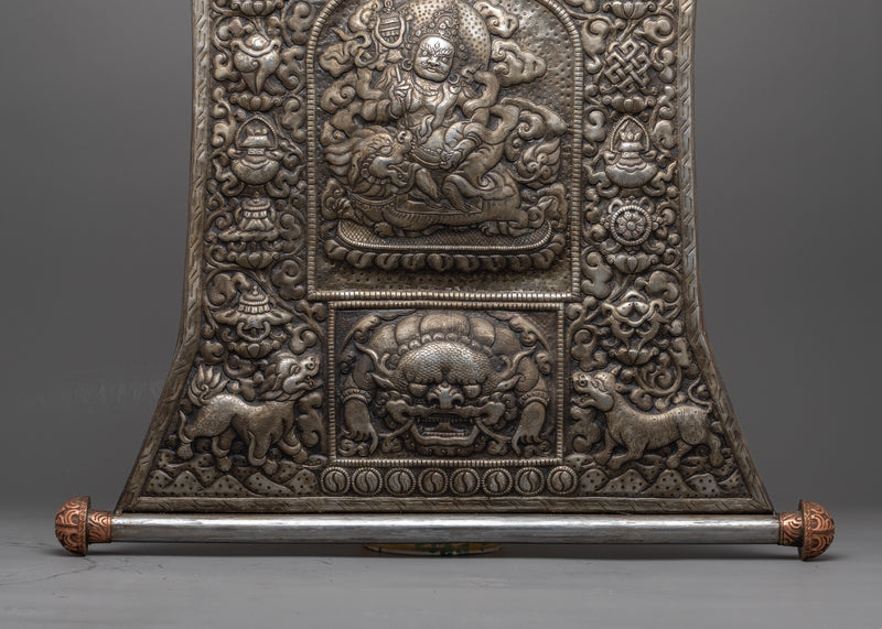 Namtoshe Metal Thanka | Blending Artisanal Mastery with Spiritual Iconography