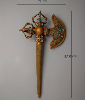 Tibetan Axe | Symbol of Strength, Protection, and Spiritual Resolve