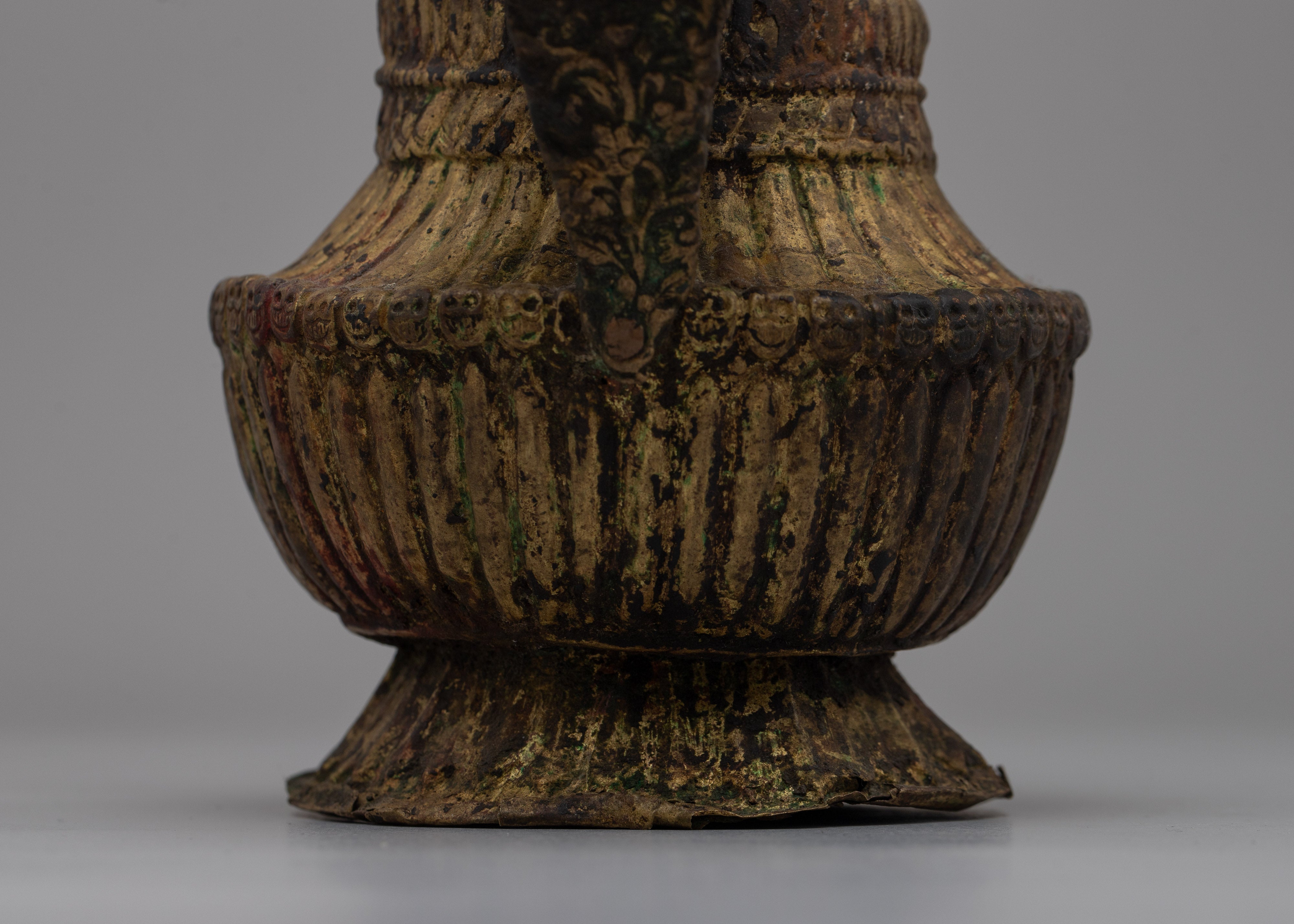 Antique Newari Sukunda | Exquisite Relic of Cultural Heritage and Artistic Mastery