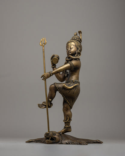 Shiva Bronze Statue | Icon of Divine Power and Cosmic Balance