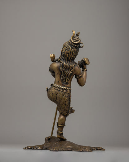 Shiva Bronze Statue | Icon of Divine Power and Cosmic Balance