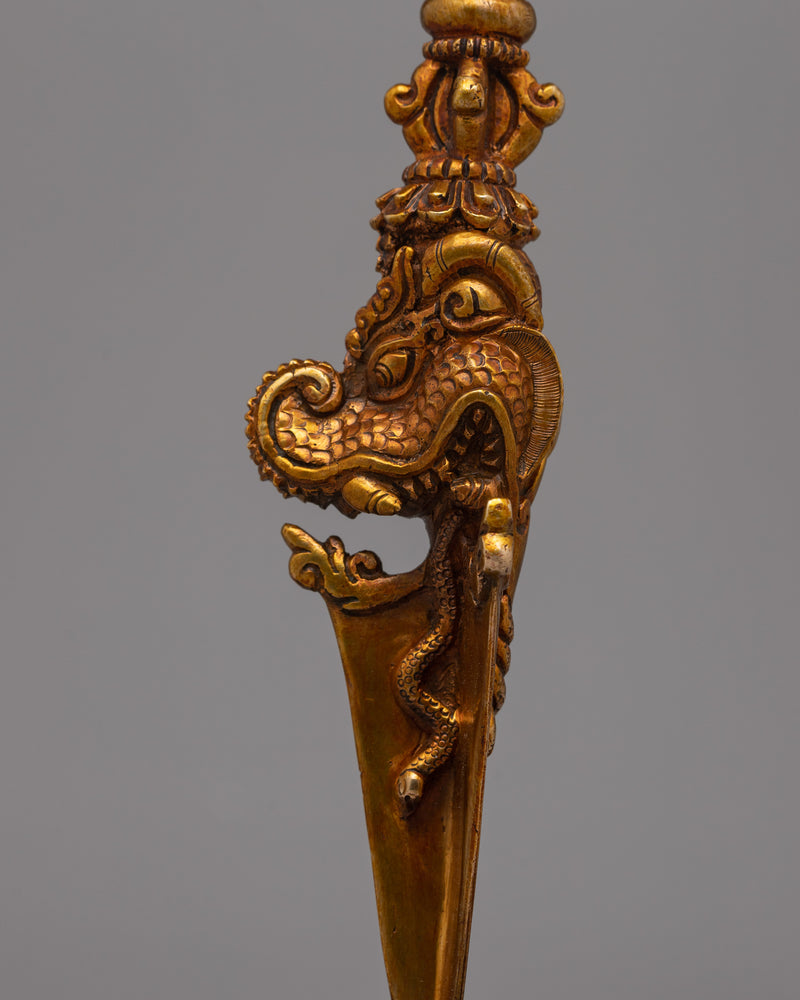 Tibetan Kila Dagger | Symbol of Spiritual Power and Ritualistic Protection