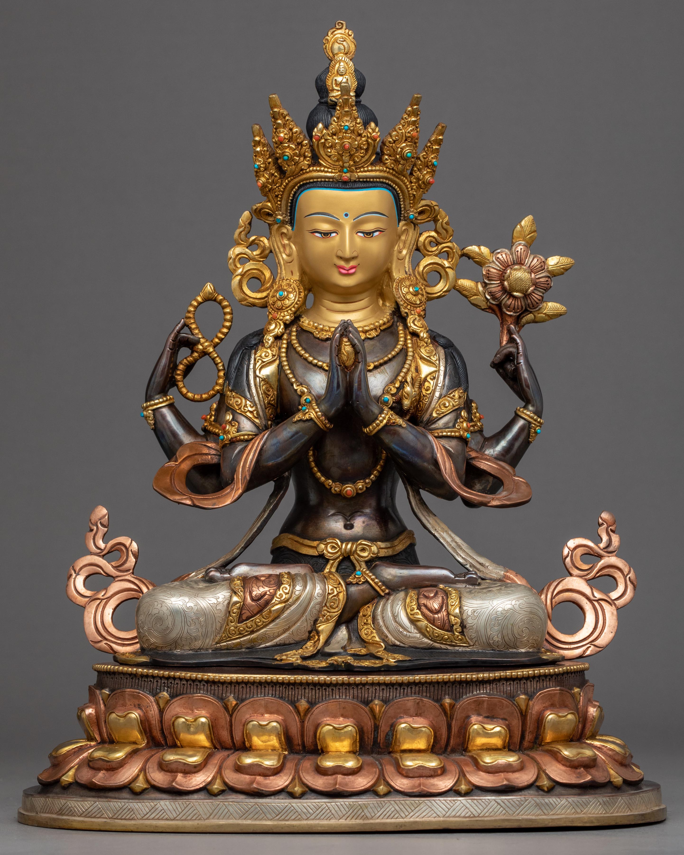 Chenrezig Avlokitesvara Sculpture 