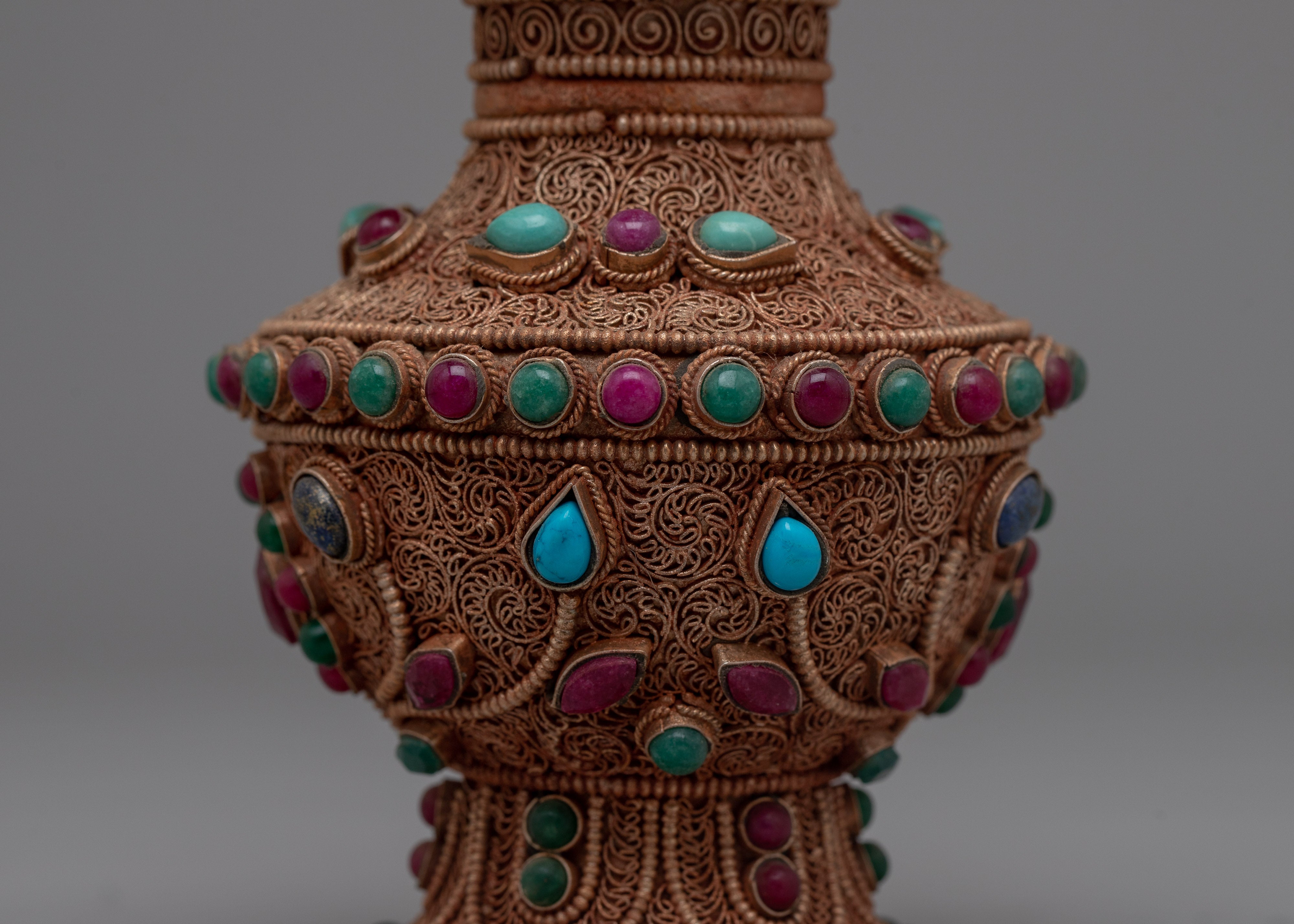 Silver Plated Karuwa | Traditional Nepali Craftsmanship and Utility