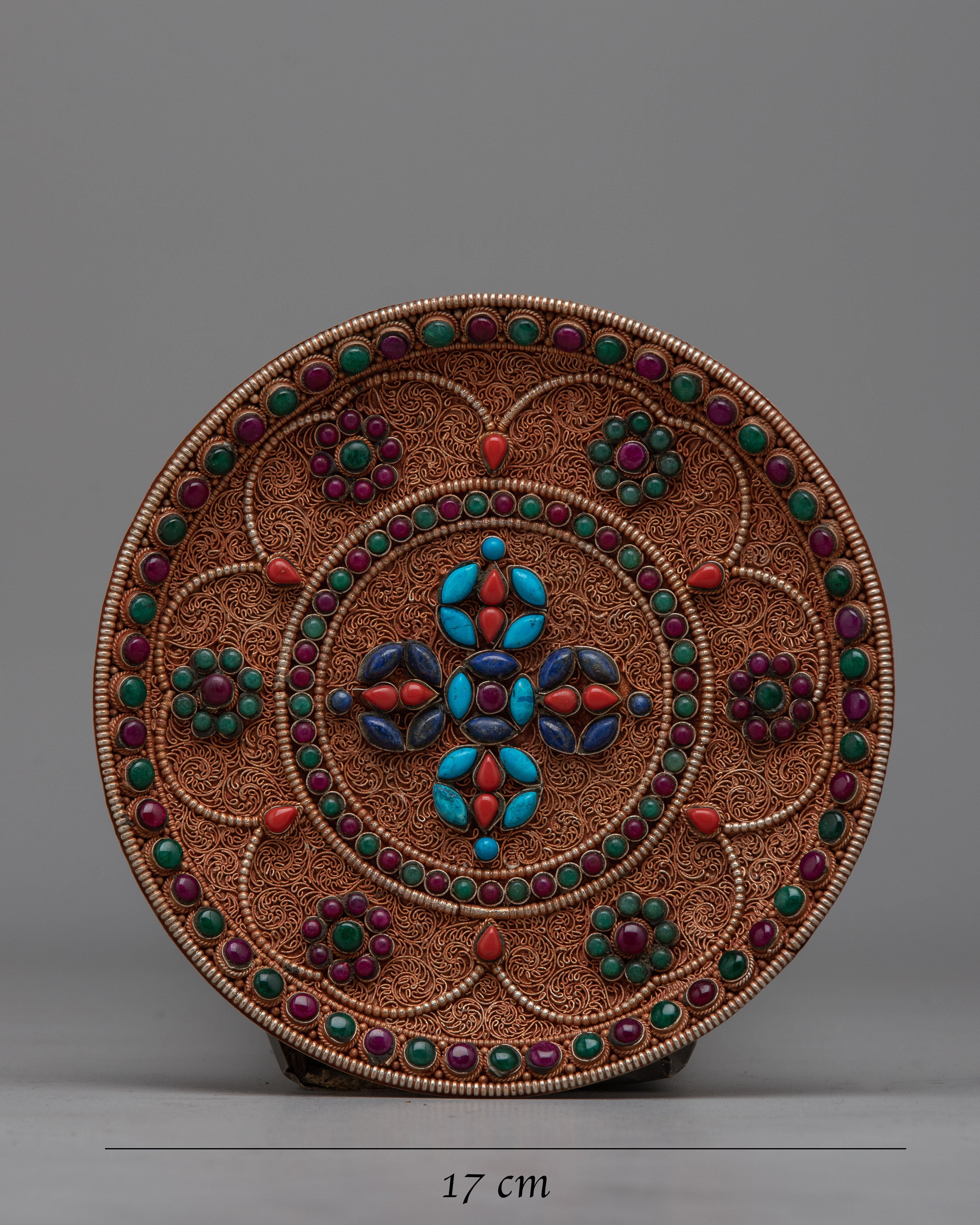 Tibetan Wall Hanging Decorative Plate | Cultural Elegance Adorning Your Space