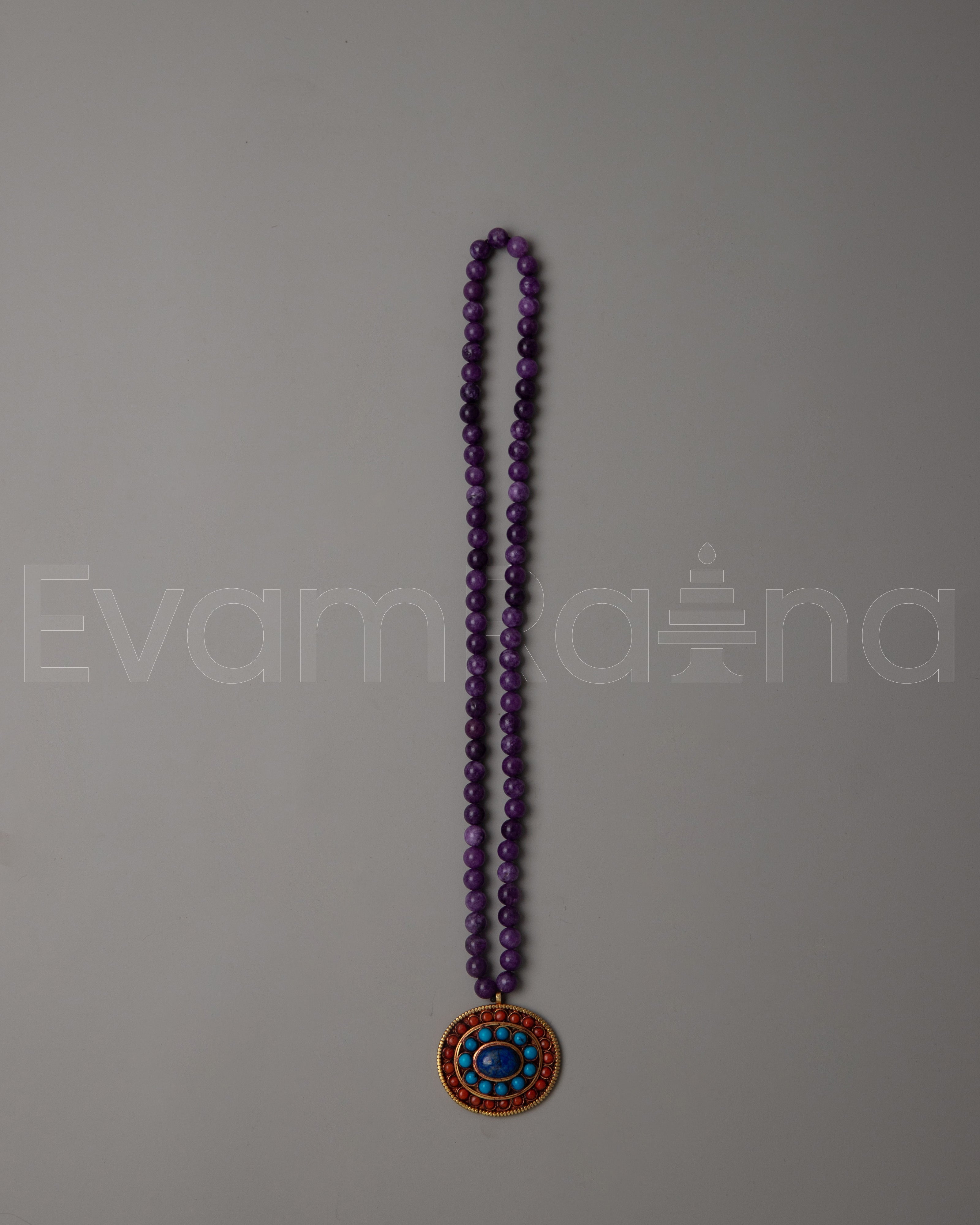 Amethyst Necklace Beads