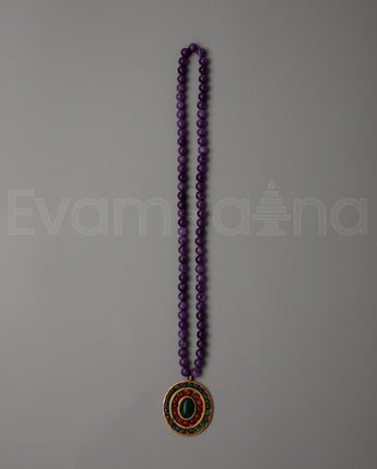 Amethyst Beads Necklace