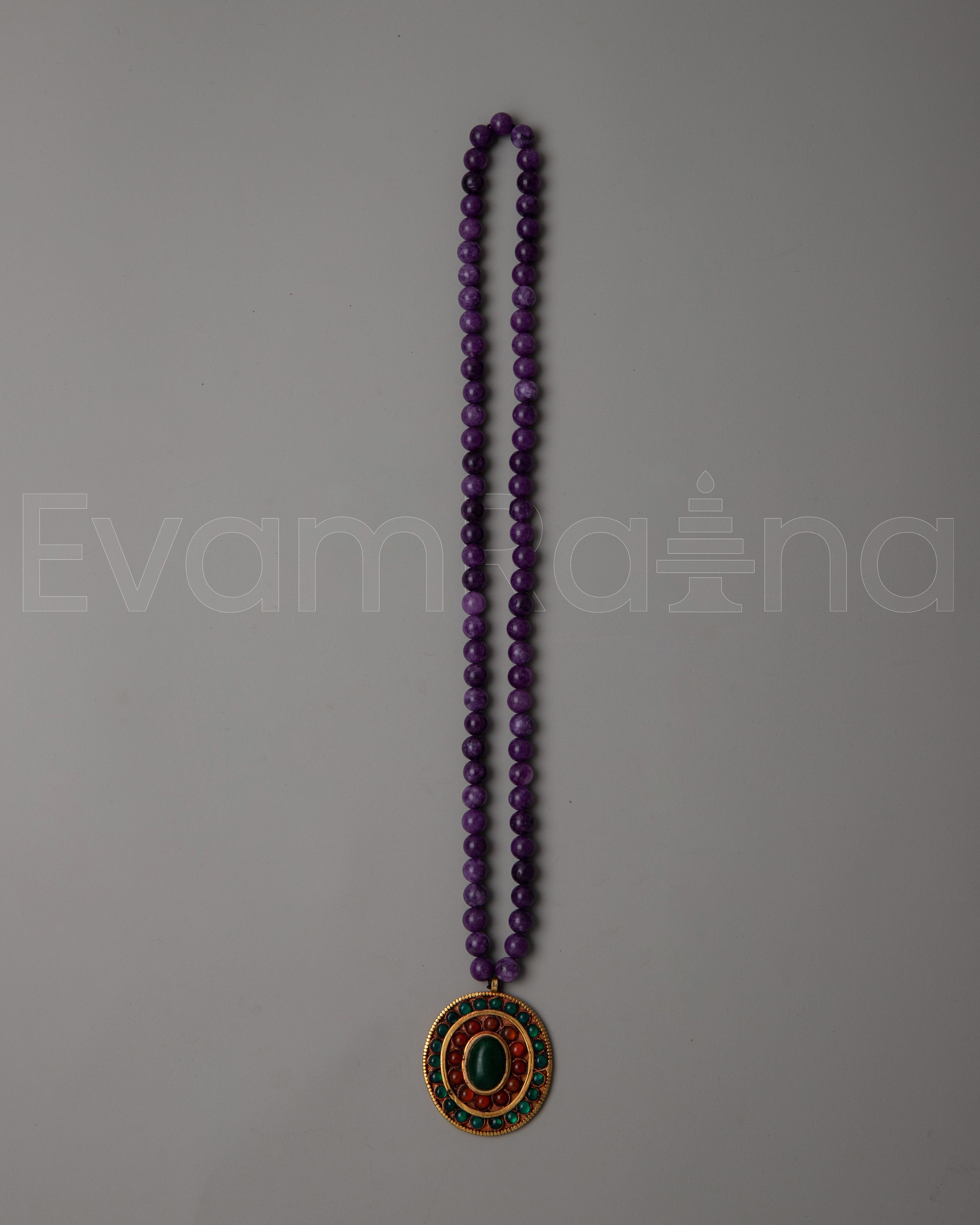 Amethyst Beads Necklace