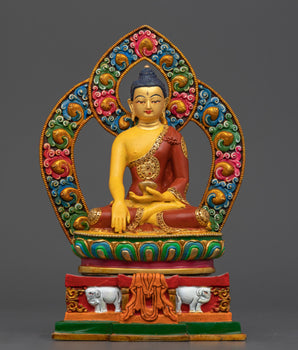 shakyamuni-buddha-in-throne