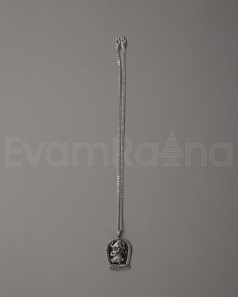 Silver Hindu Necklace