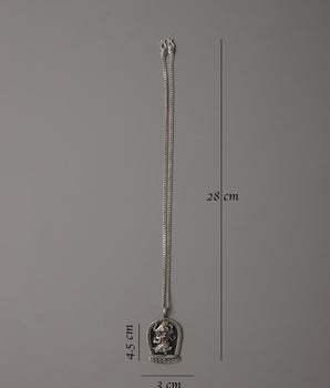 Silver Hindu Necklace | Symbolic Elegance for Everyday Wear